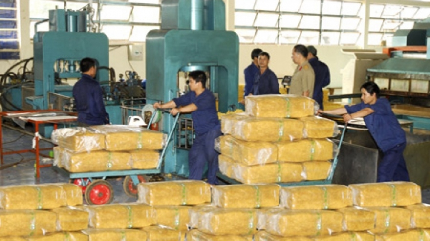 Vietnamese rubber exports enjoy drastic upturn